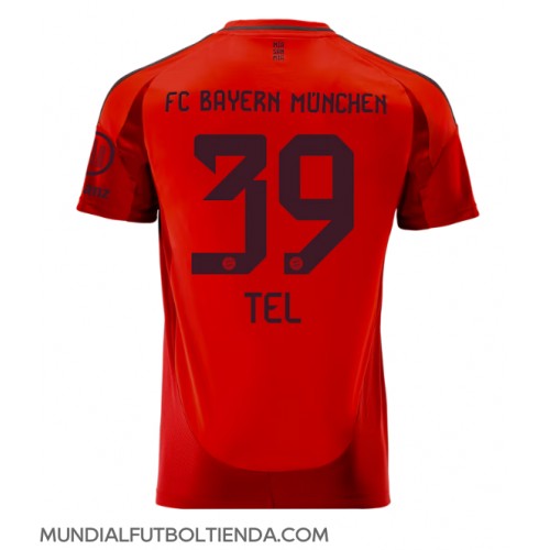 Camiseta Bayern Munich Mathys Tel #39 Primera Equipación Replica 2024-25 mangas cortas